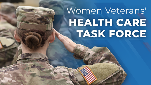 Robinson Applauds the New Task Force on Women Veterans’ Health Care