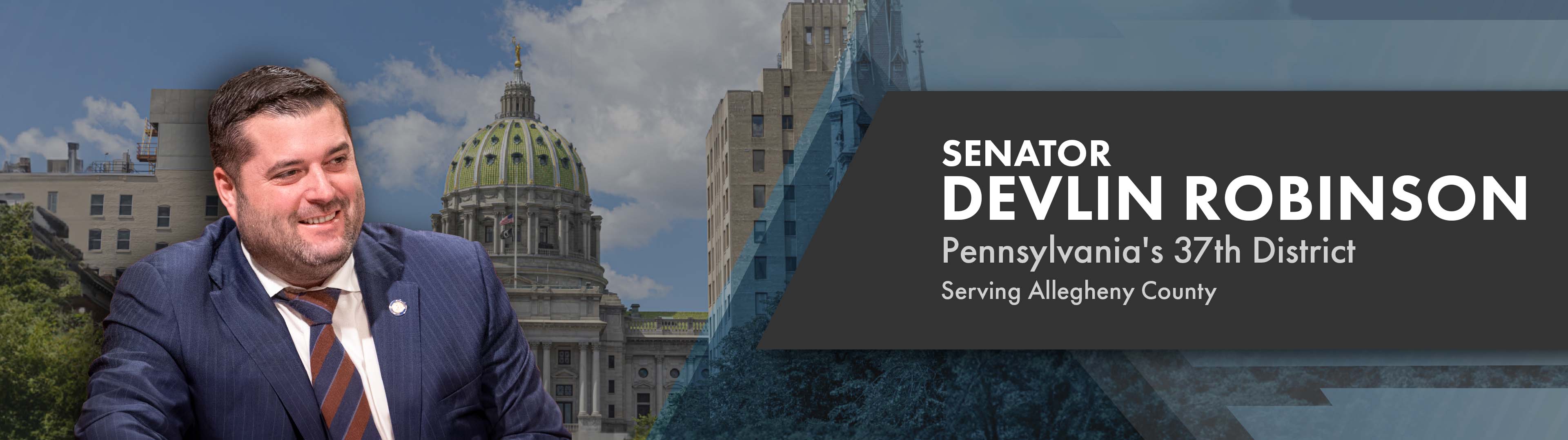 Text Message Opt In Senator - Senator Devlin Robinson Header Desktop 