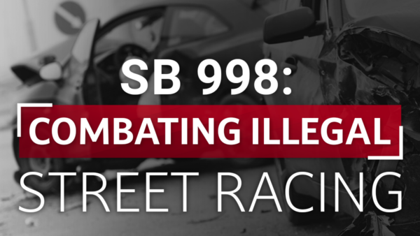 Robinson: Senate Acts to Put the Brakes on Street Racing