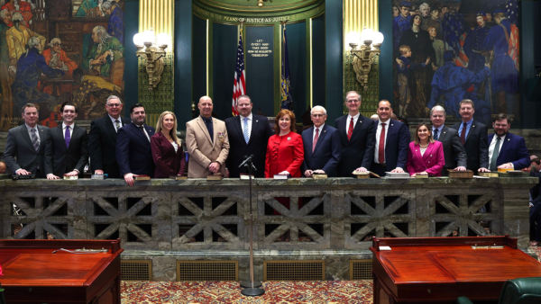 Robinson Sworn in for Second Term in Pennsylvania State Senate